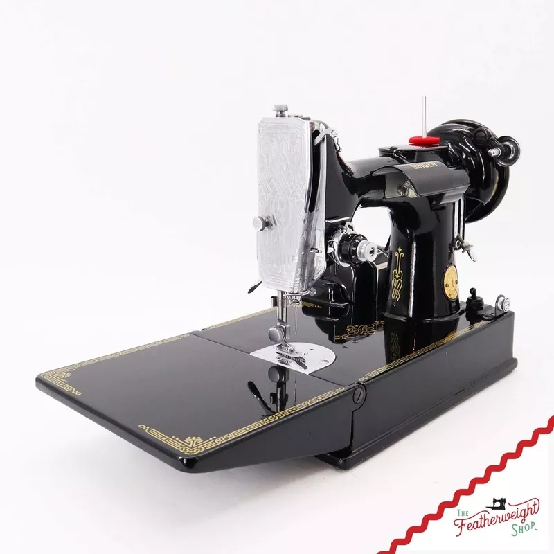 Featherweight 221K Sewing Machine, EF705*** – 1950