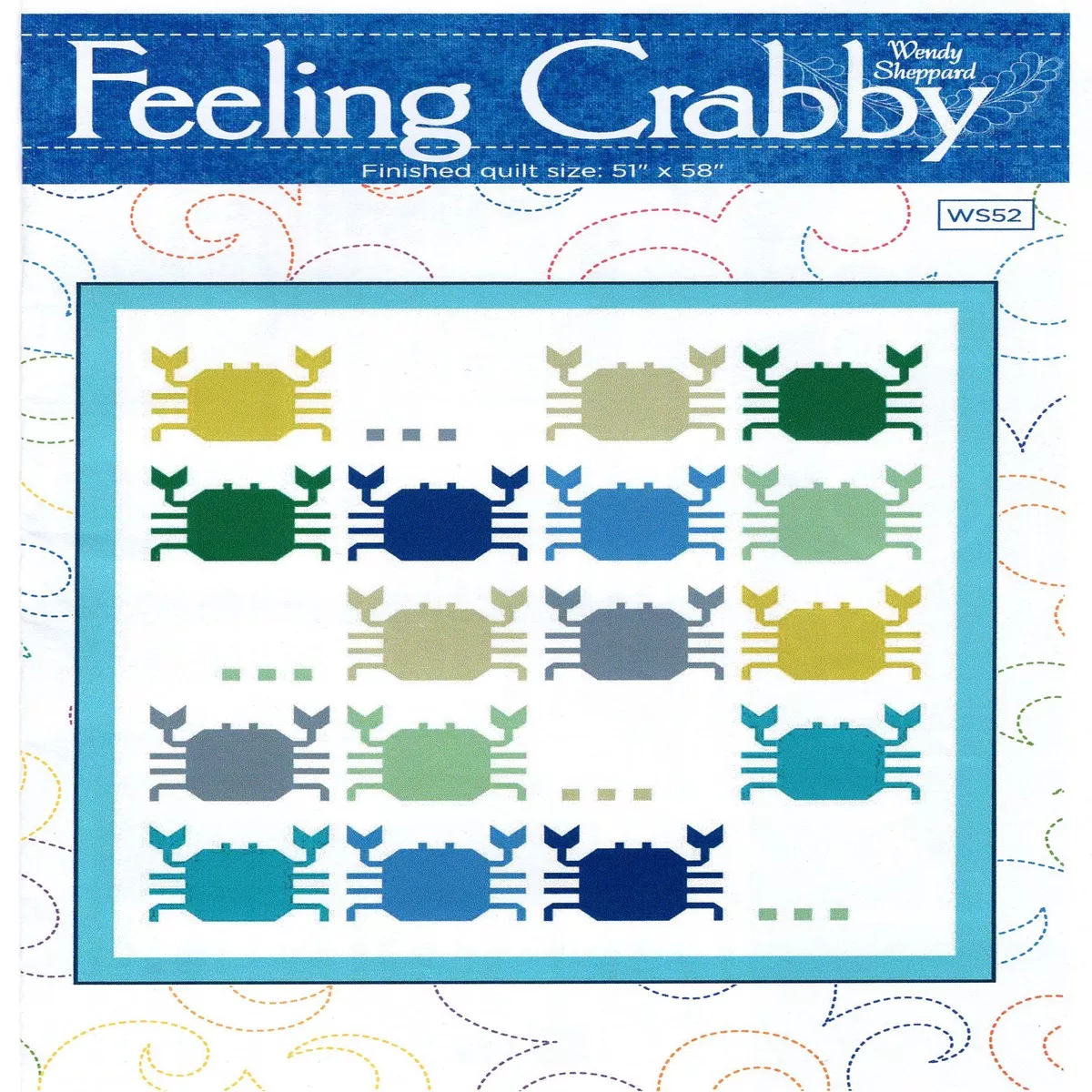 FEELING CRABBY – Wendy Sheppard Pattern WS52