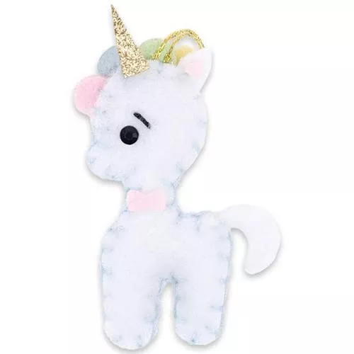 Felt Ornament Kit Unicorns -- FABRIC EDITIONS