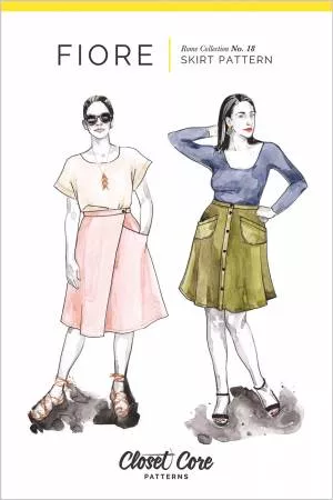 Fiore Skirt Pattern (Closet Core Patterns)