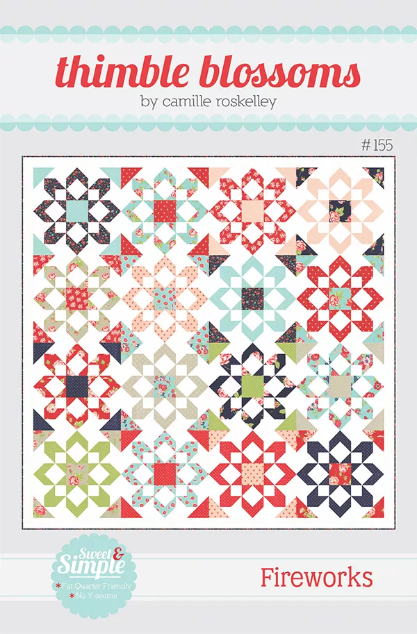 Fireworks pattern (Thimble Blossoms)