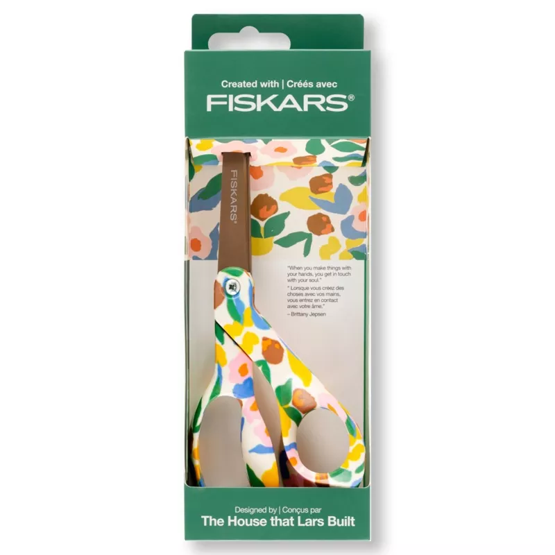 Fiskars 8in Scissors Playful Posies