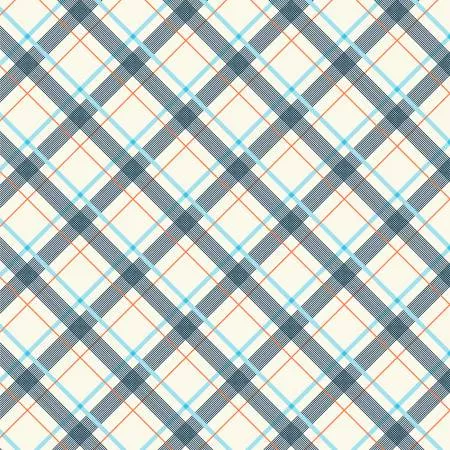 Five + Ten Light Blue Wafer Plaid