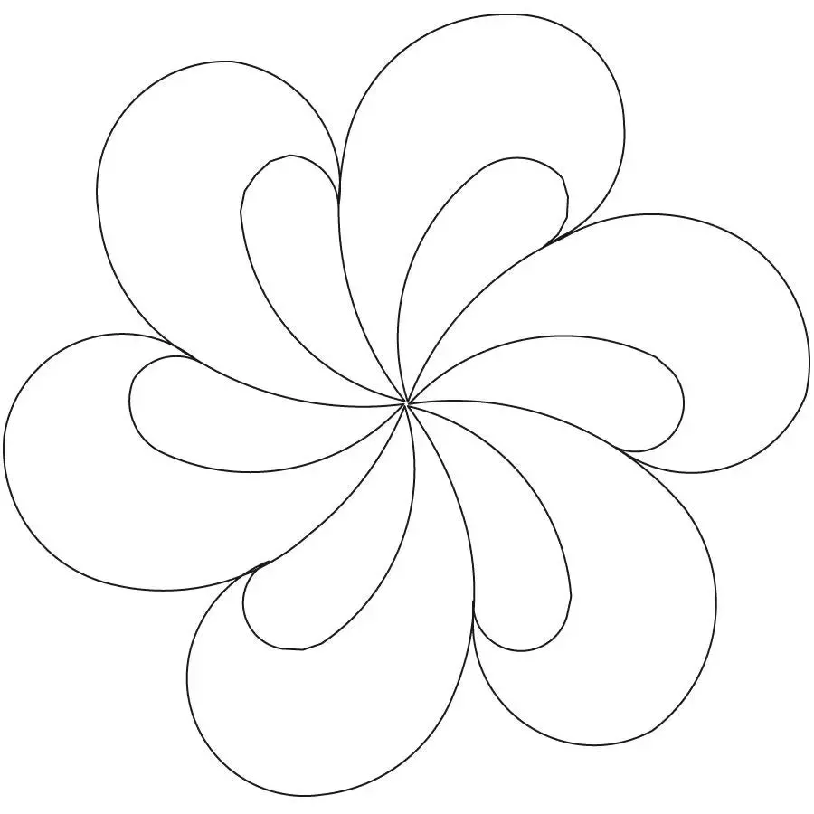 Fleather Circle 6 Block
