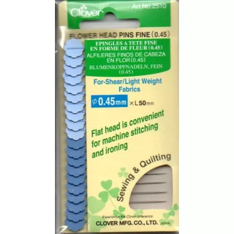 Flower Head Pins Fine 2510cv