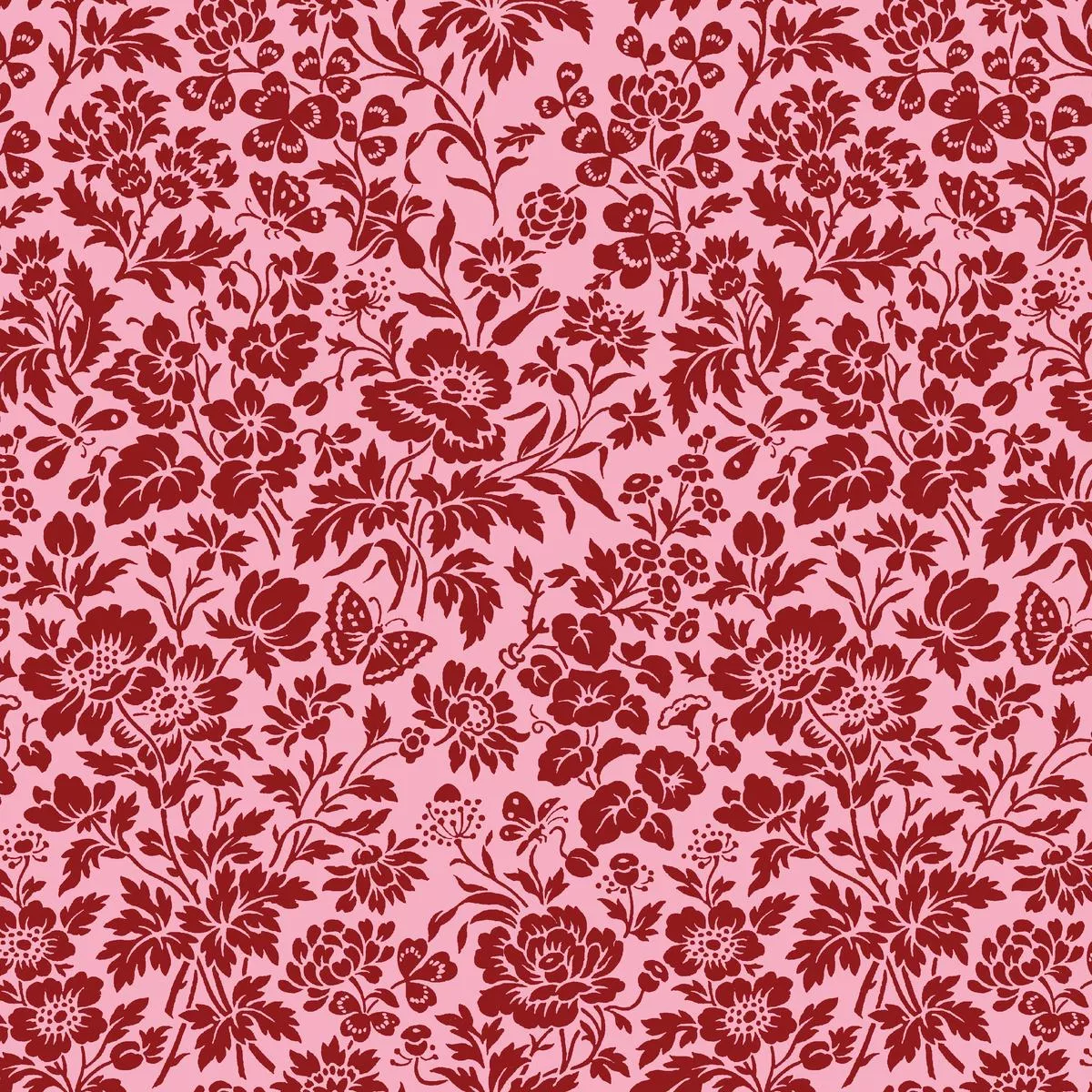 Flowering Love in Blush Fabric
