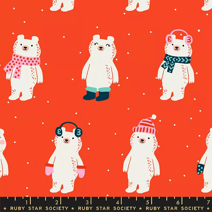 Flurry Snow Bears Ruby