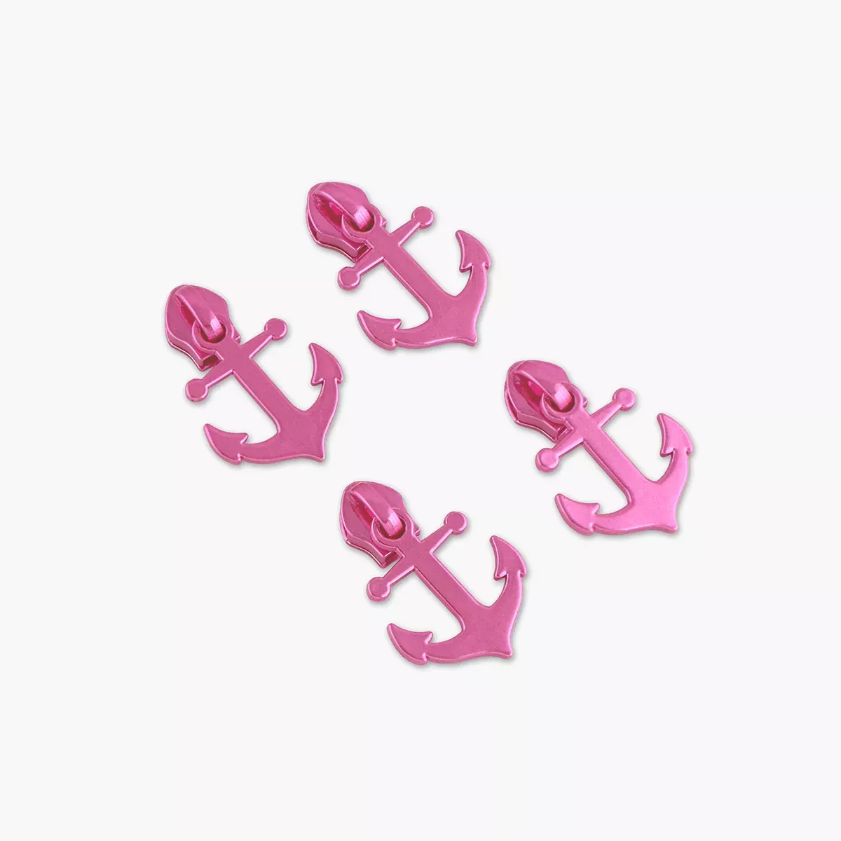 Four #5 Sinkies Zipper Pulls