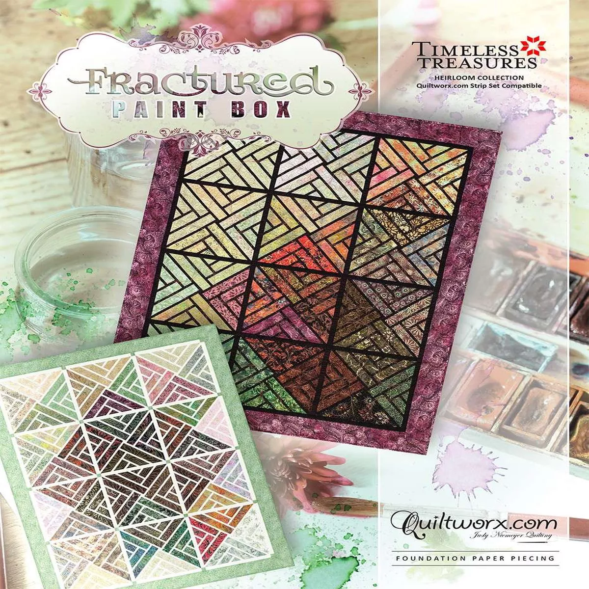 Fractured Paint Box Pattern by Judy and Brad Niemeyer