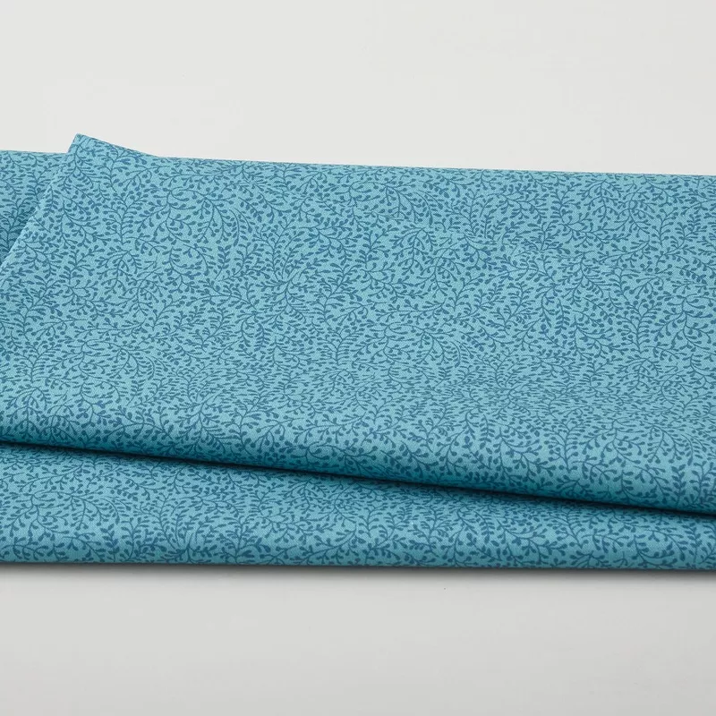 French Meadow – Petite Vine Medium Teal 2 Yard Cut
