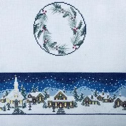 Funda Scully –Christmas Village Hinged Box