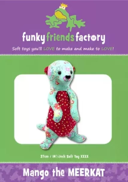 FUNKY FRIENDS FACTORY - Mango the Meerkat Pattern