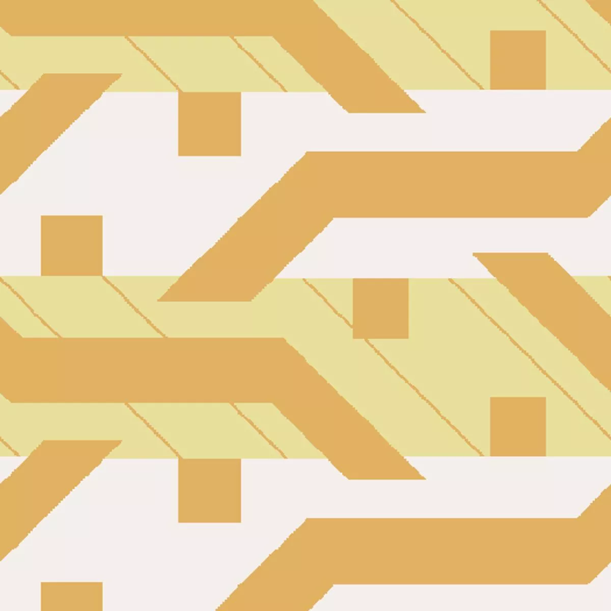 Geometric Weave on Plush Fabric