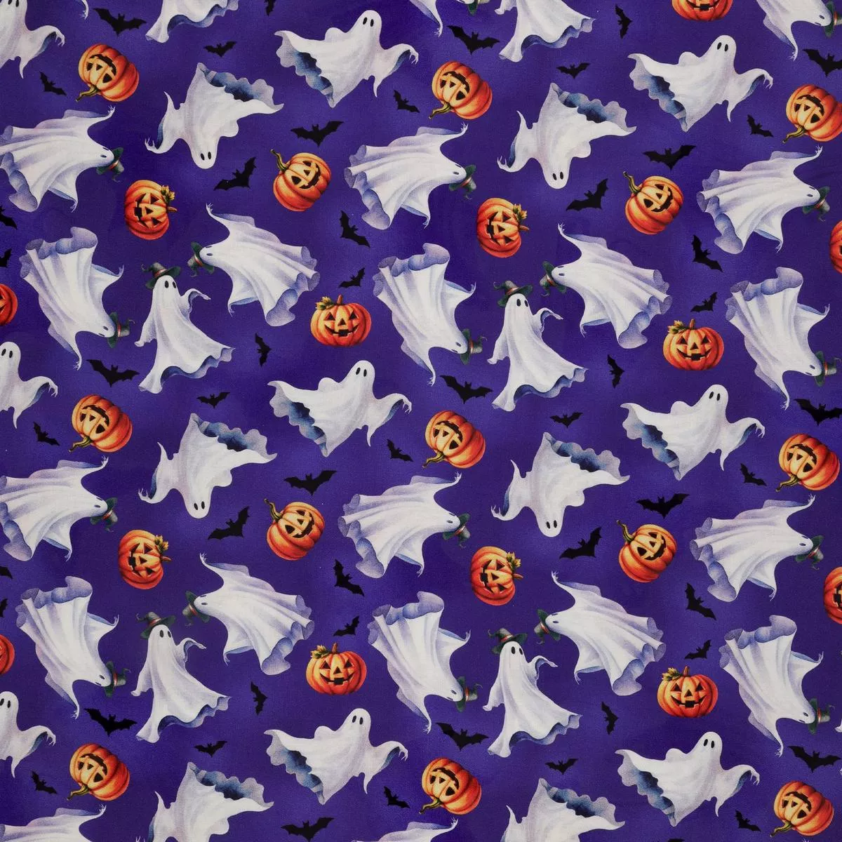 Ghostly Soiree Fabric Collection – Ghostly Parade Purple