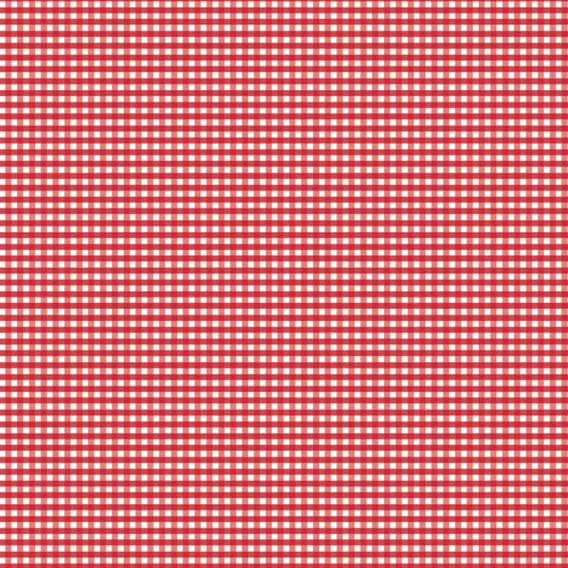 Gingham | Riley Blake Designs | 1/8″ Small Red