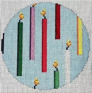 The Gingham Stitchery – Candles Round