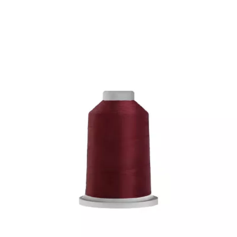 Glide 40wt Polyester Thread 1,100 yd Mini King Spool Maroon 70209