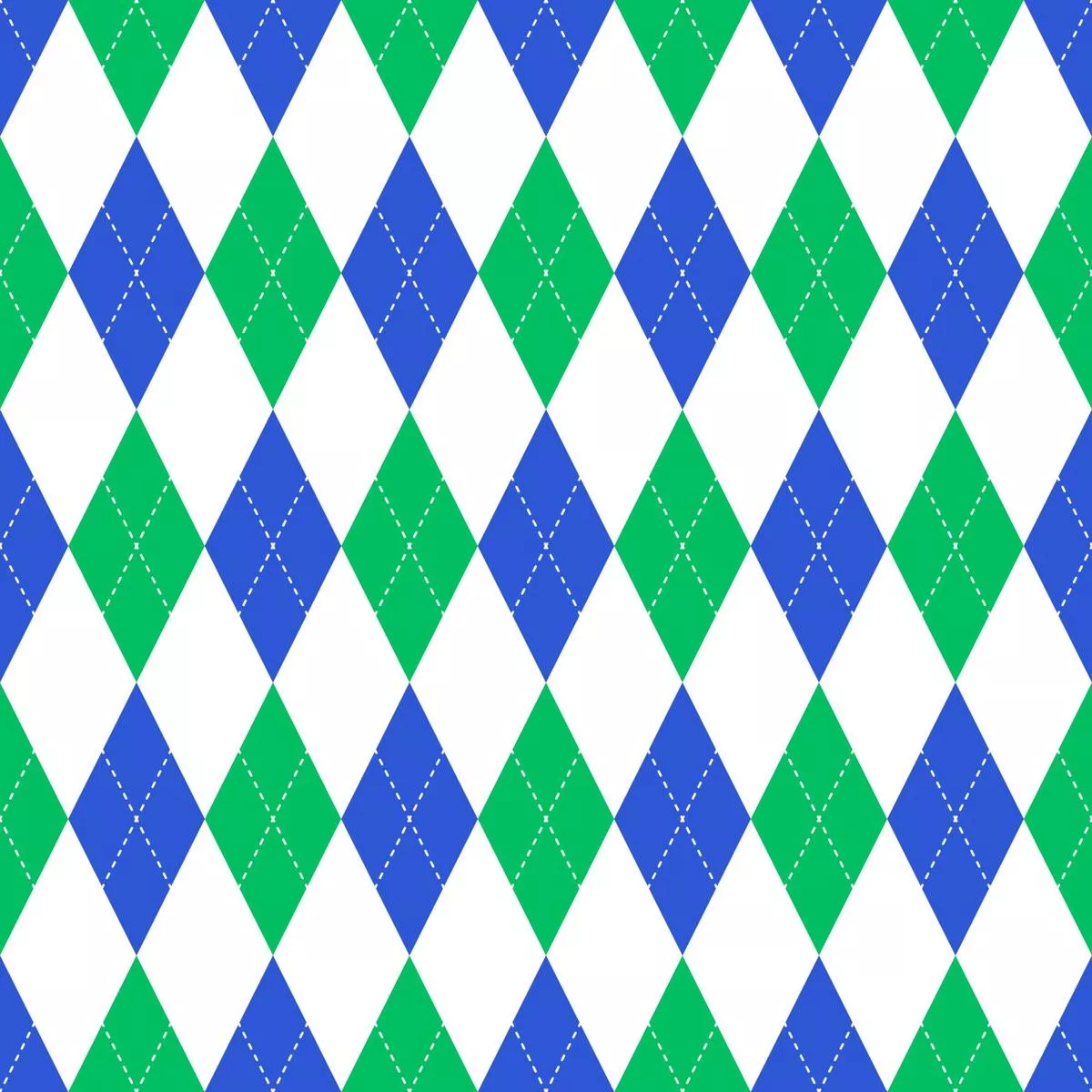 Golf Plaid Pattern 5 Quilting Cotton Fabric