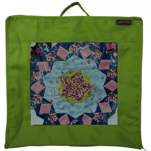 Green Block Showcase Bag by Yazzii