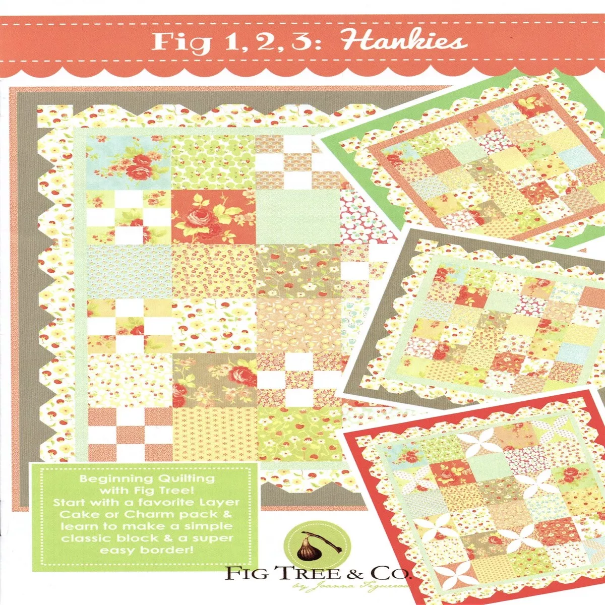 HANKIES – Fig Tree & Co. Pattern – FIG 1,2,3