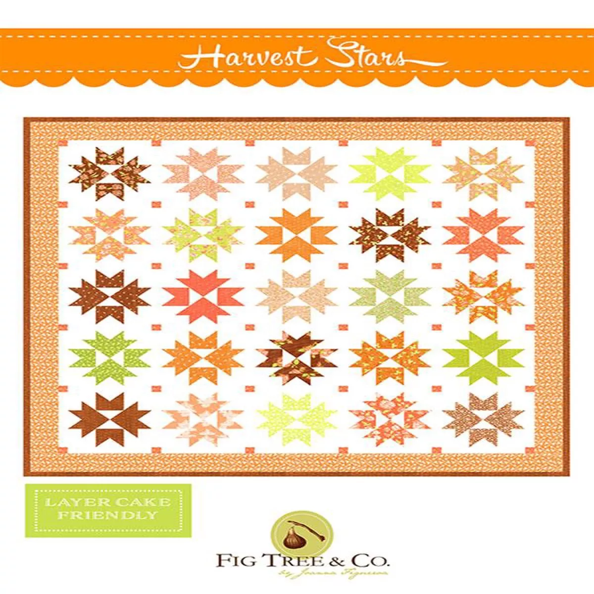 HARVEST STARS – Fig Tree & Co. Pattern #1855