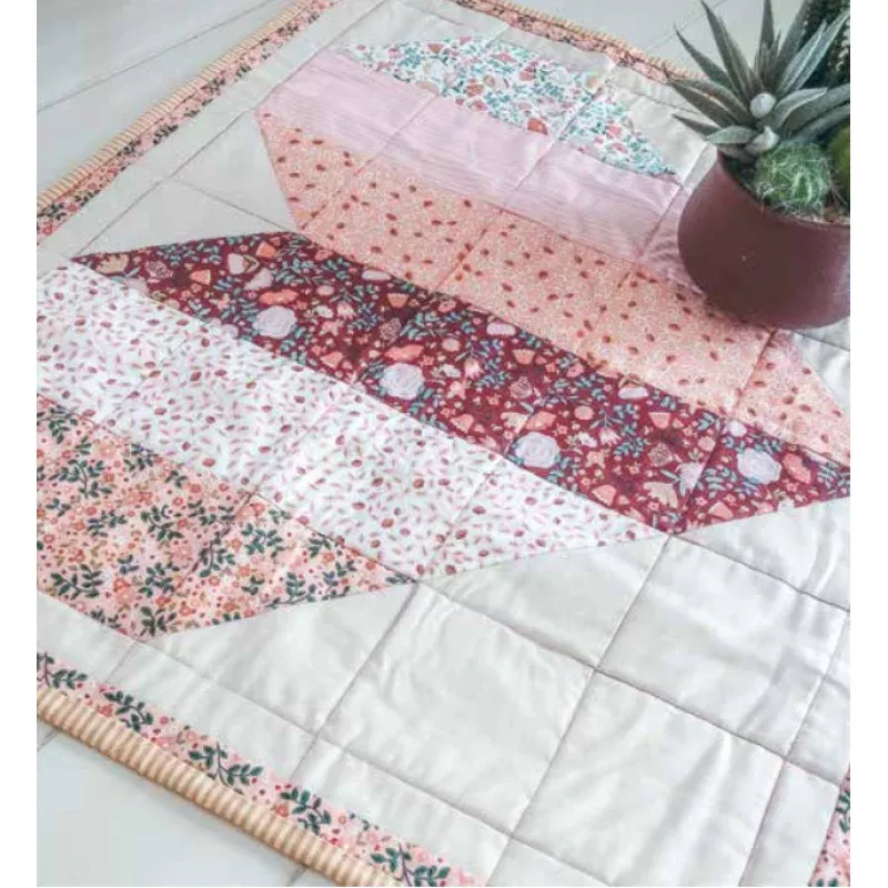 Heart Table Topper (Downloadable Sewing Pattern)
