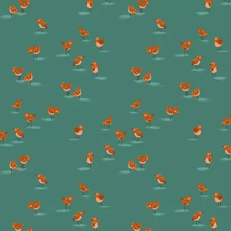 Heather Ross Malibu Piper Teal