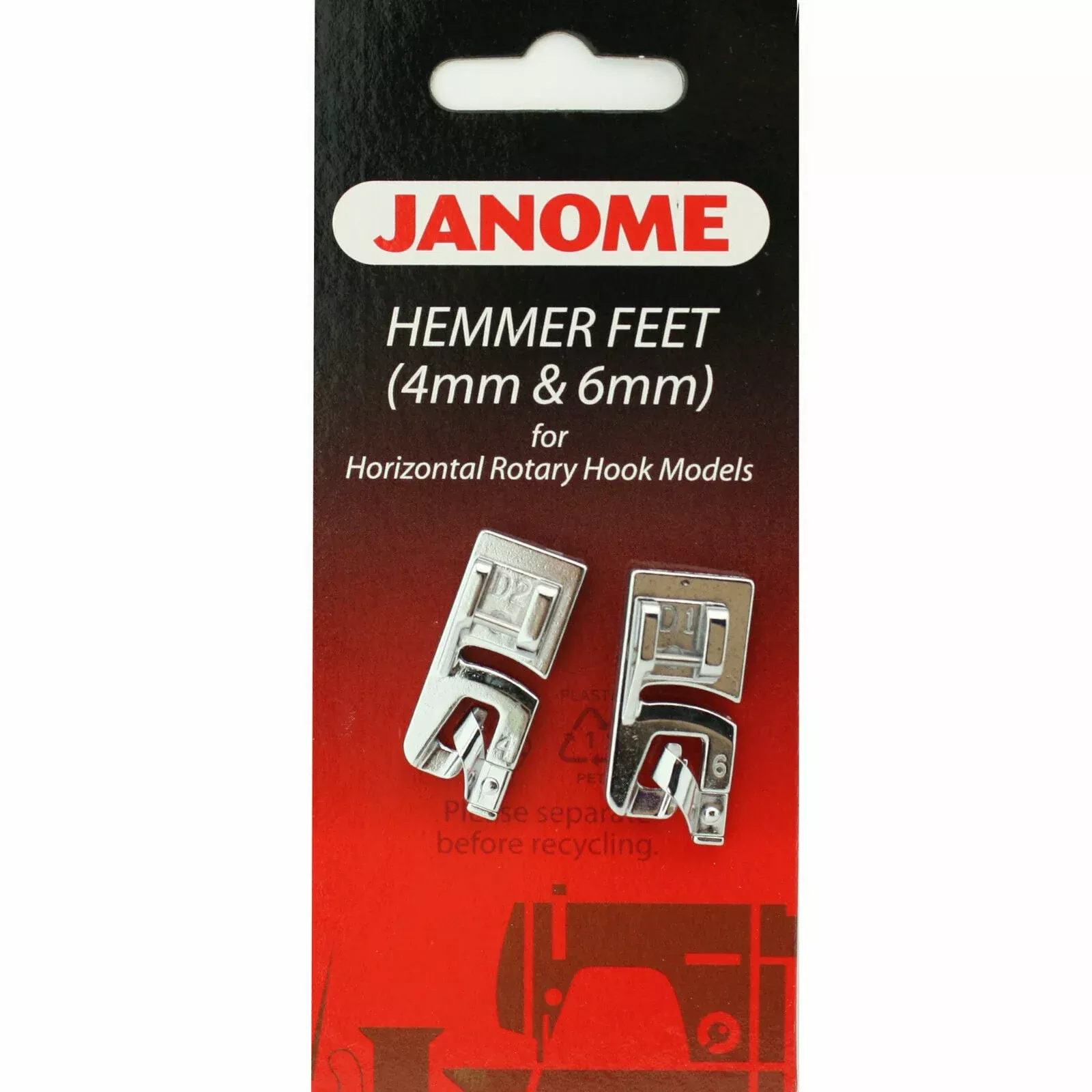 Hemmer FooT Set 4mm & 6mmBP-1