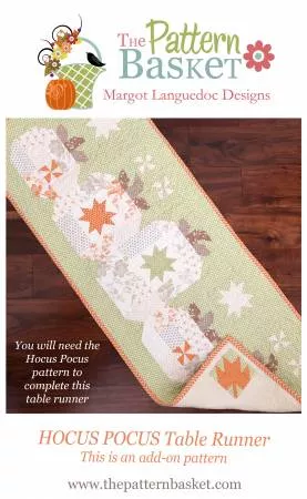 Hocus Pocus Table Runner - Add-On to Hocus Pocus Pattern (The Pattern Basket)