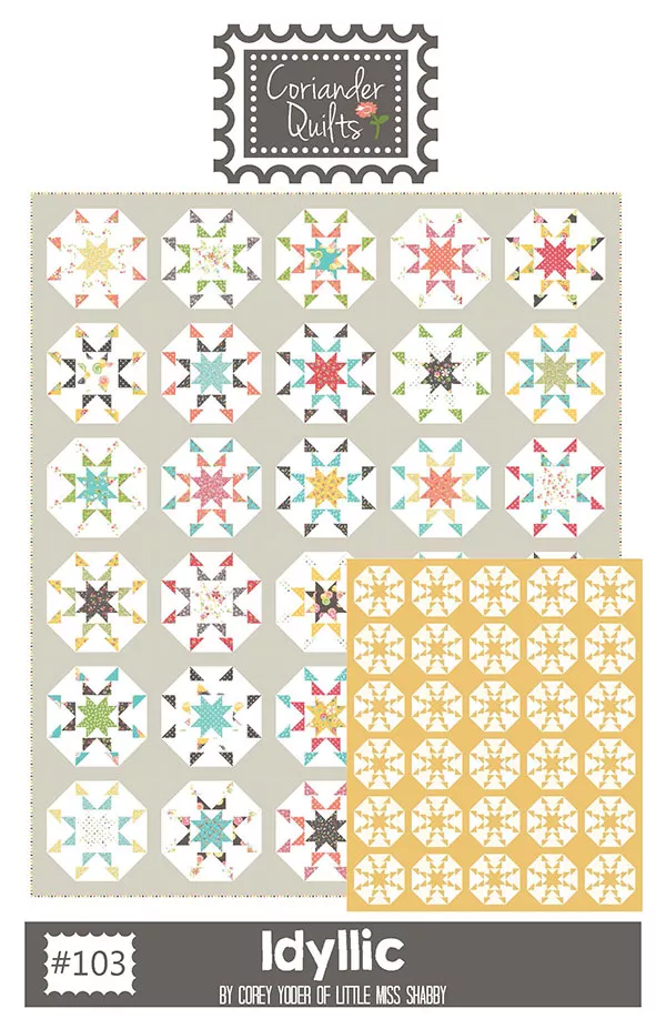 Idyllic pattern (Coriander Quilts)