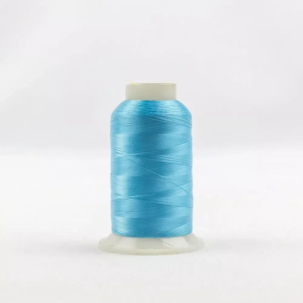 IF716 - InvisaFil™ 100wt Cottonized Polyester Bright Turquoise Thread