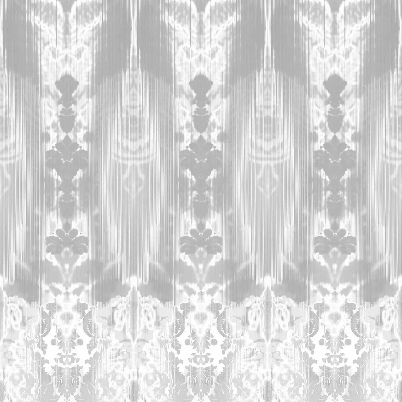 Ikat Damask Greys