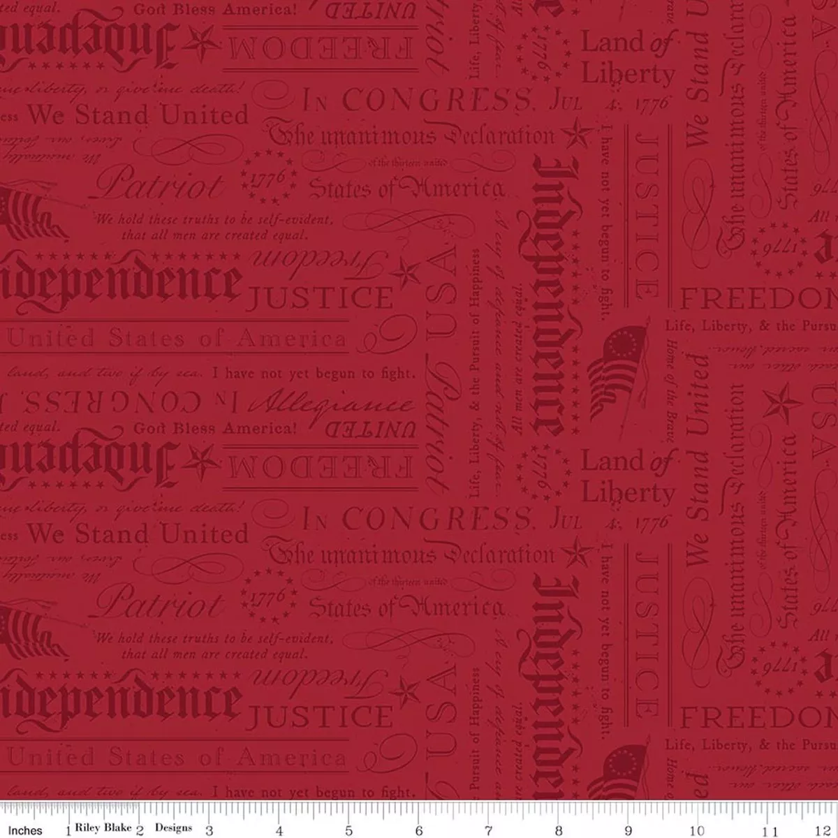 Independence Declaration Cherry Tart