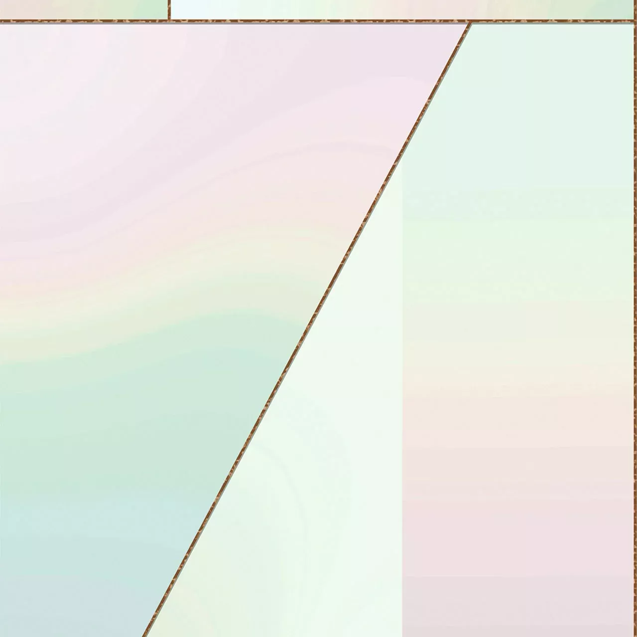 Iridiscent Rainbow Multicolor