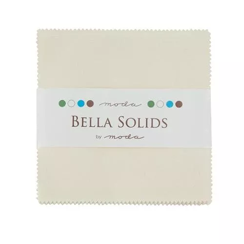 Ivory Bella Solids Charm Pack Precuts