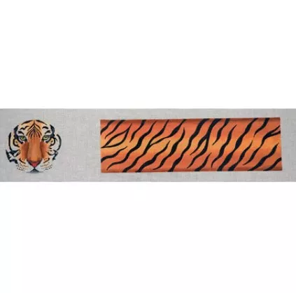 JP Needlepoint – Tiger Treasure Box