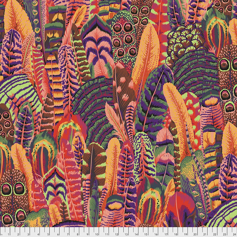 Kaffe Fassett Feathers - Summer