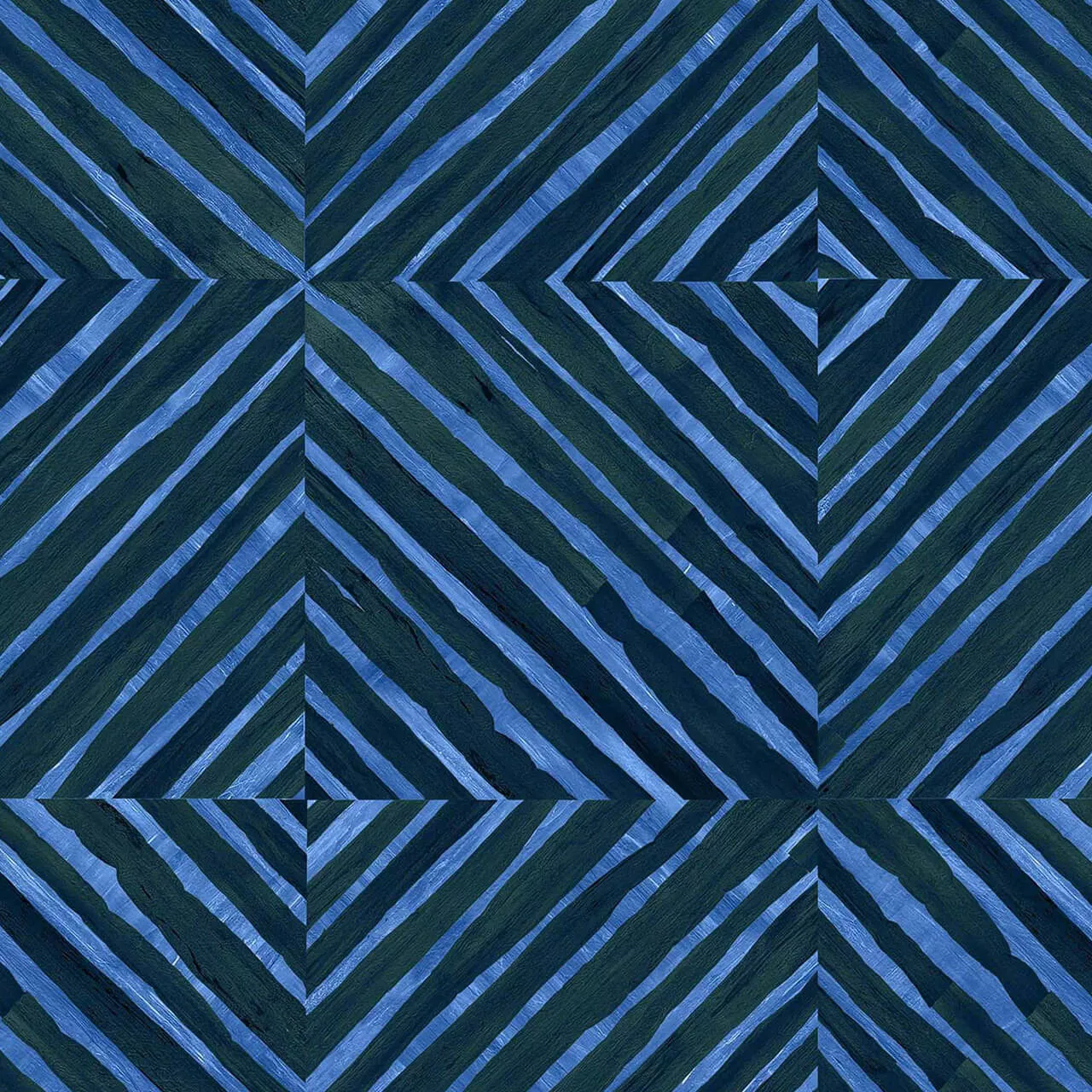 Kaleido-Bamboo Indigo