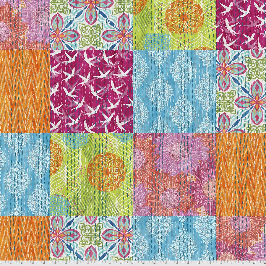 Kantha Cloth - Garden