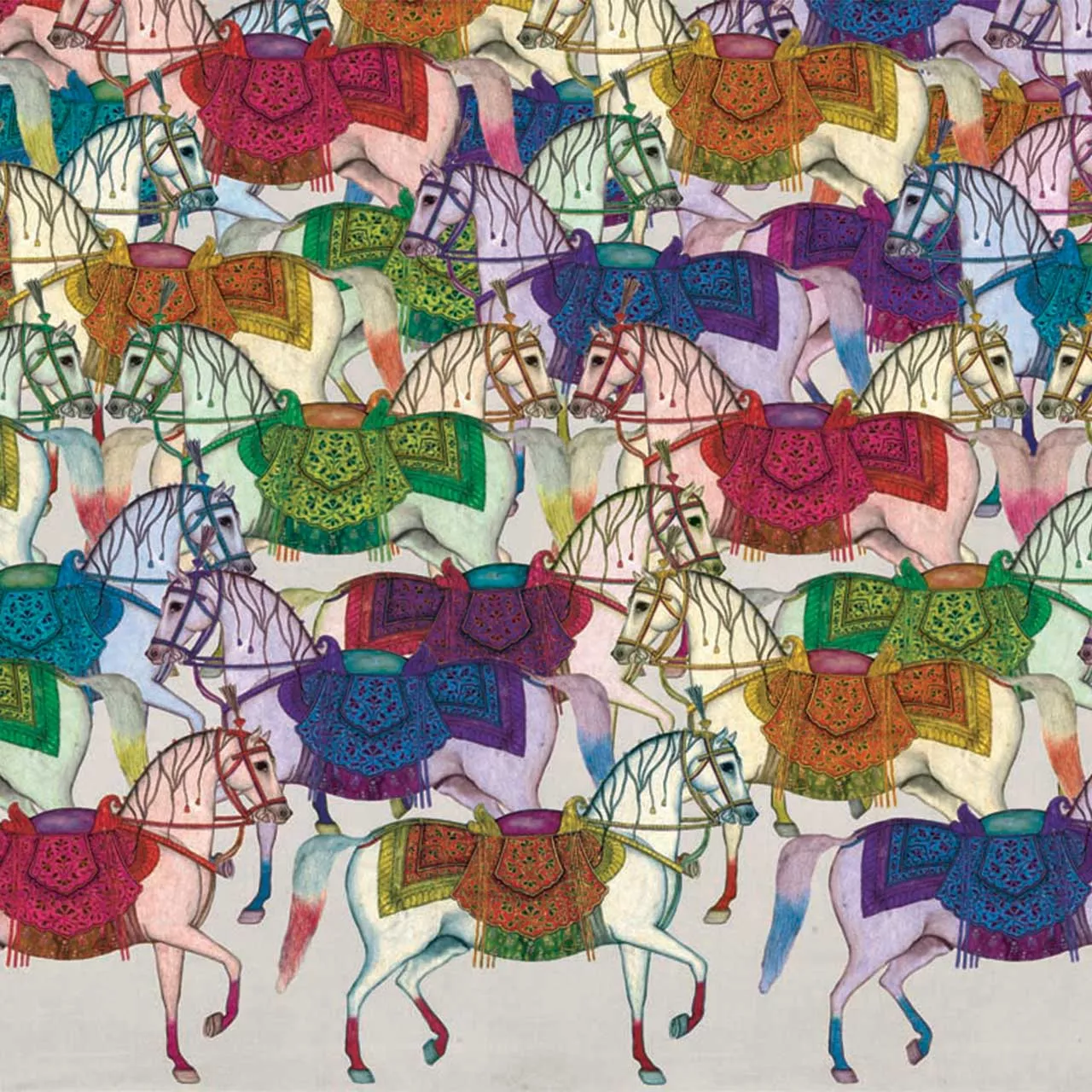 Karakorum Mural Purple