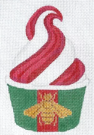 Kate Dickerson Needlepoint – Gucci Raspberry Swirl