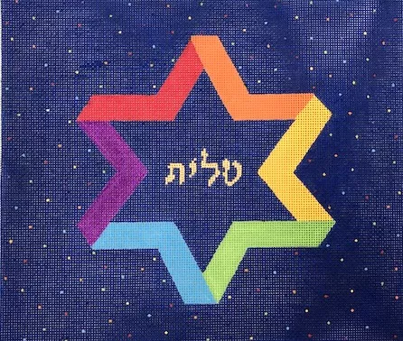 Kate Dickerson – Rainbow Star of David Tallis Bag