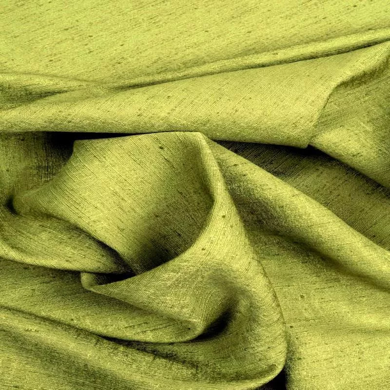 ‘Khizar’ Fabric by the Metre (Olive/ Fern Green)