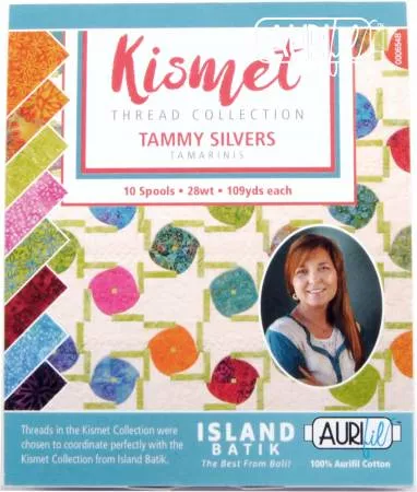 Kismet Thread Set (Cotton 28wt10 pcs) (Tammy Silvers )