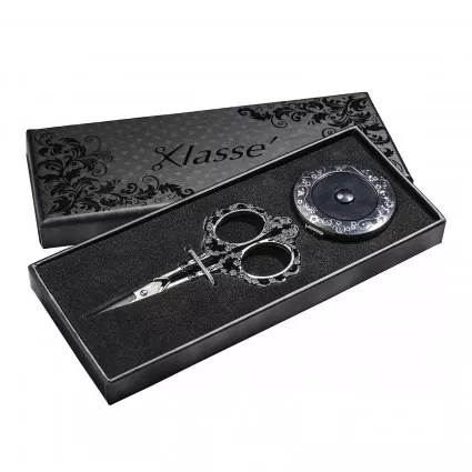 Klasse Embroidery Scissors Gift Set/Black