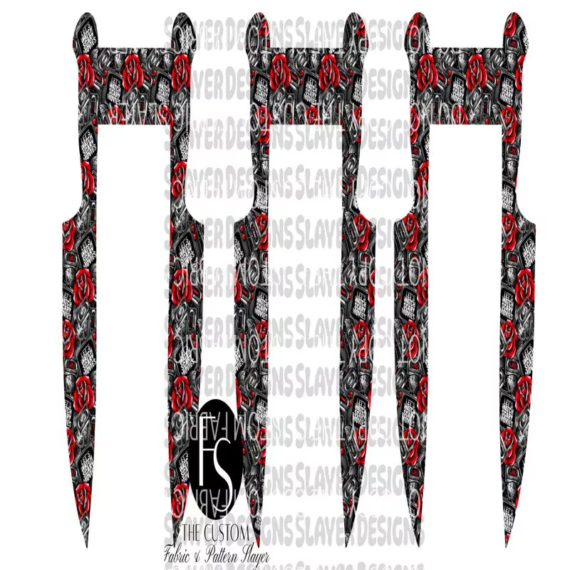 KNIFECHAIN005 – Cut and Sew Keychains FABRICSLAYER – Preorder
