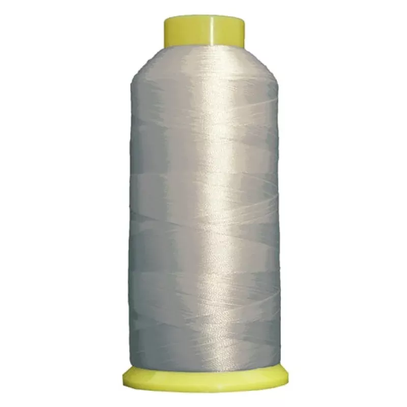 Large Polyester Embroidery Thread No. 426 – Silver-5000 M
