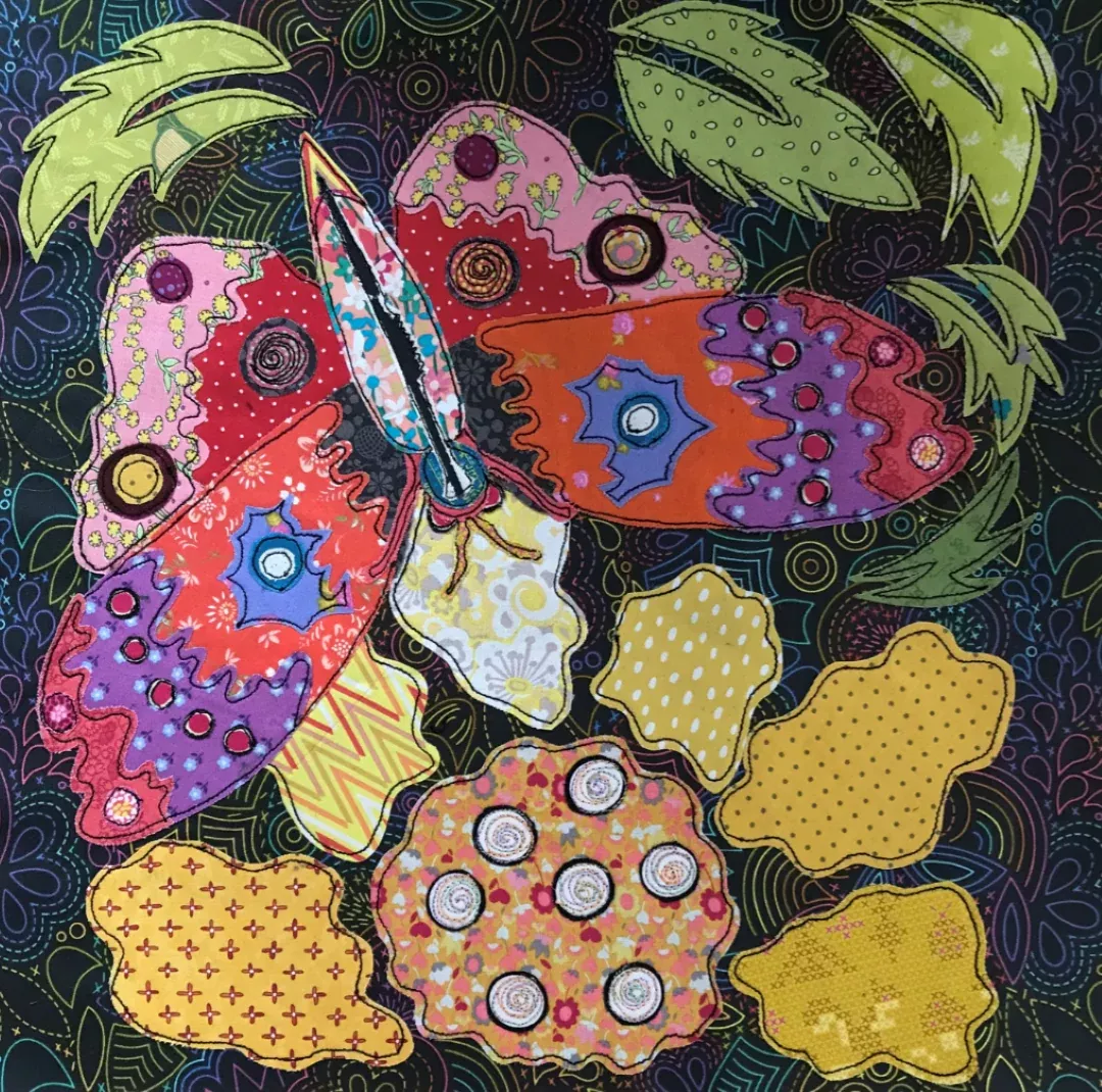 LAURA HEINE - Boho Bloom Pattern - Block #5