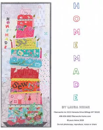 Laura Heine - Homemade Collage Pattern