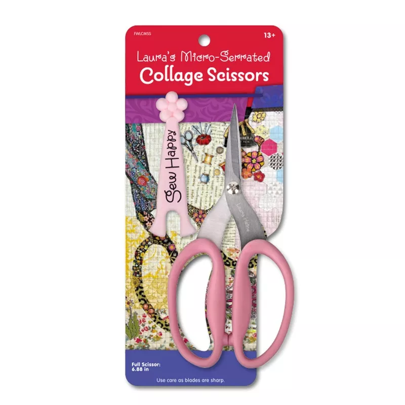 Laura's Micro-Serrated Collage Scissors